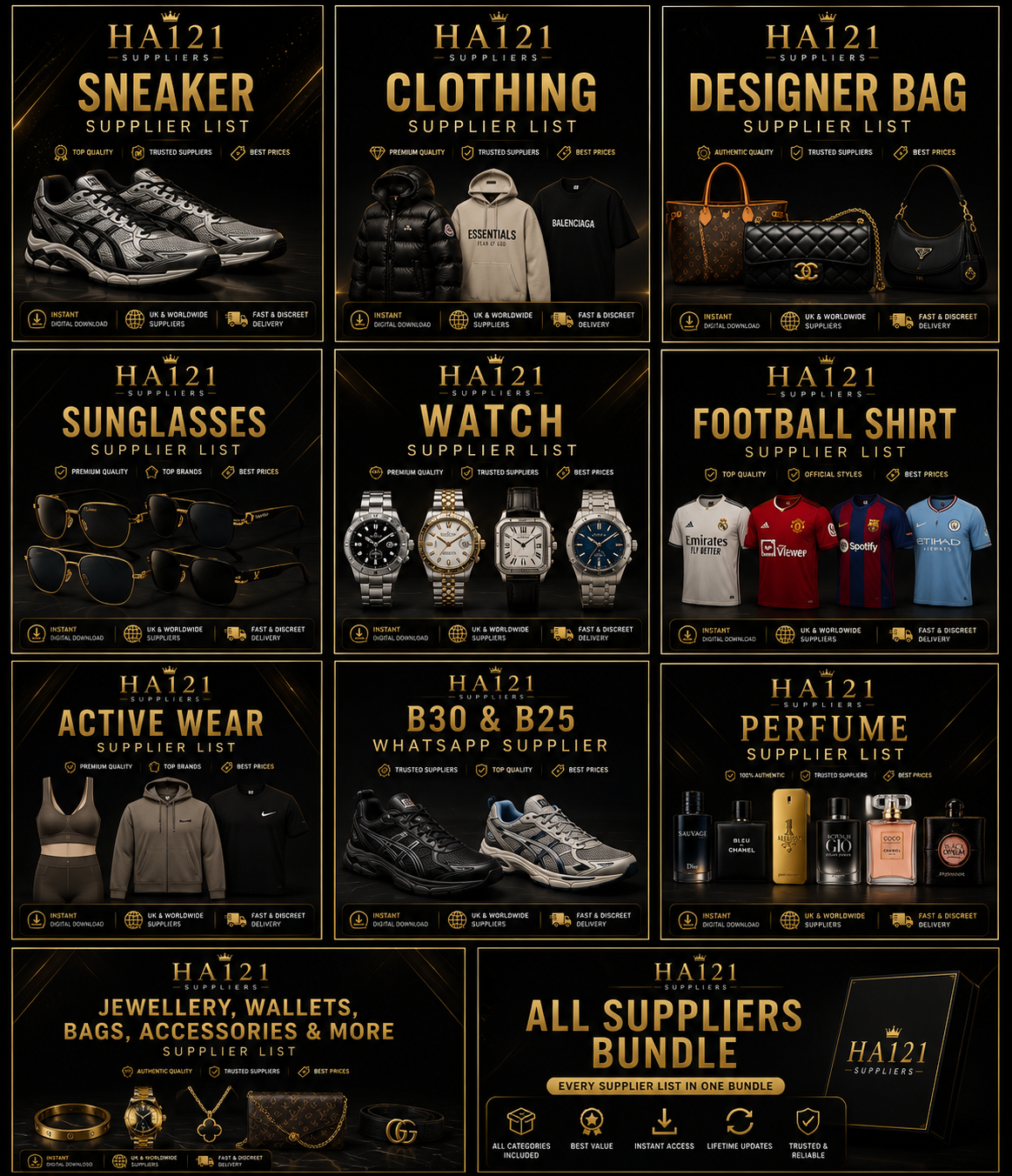 Access’s to all premium suppliers in one