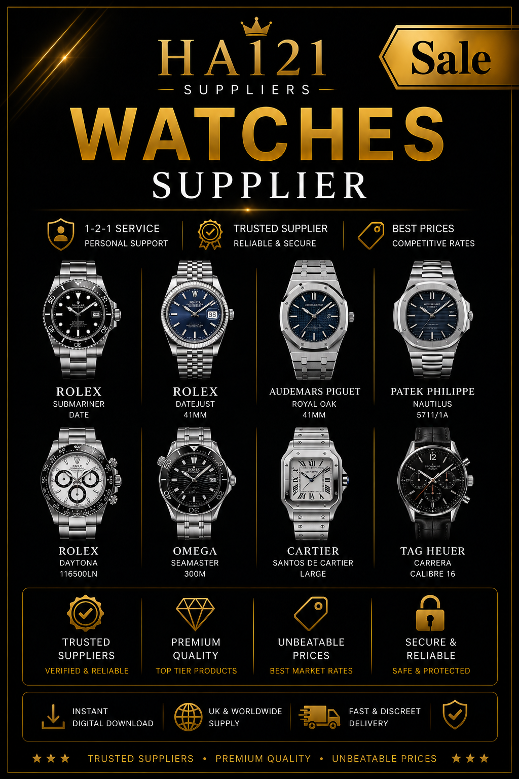 Luxury watches